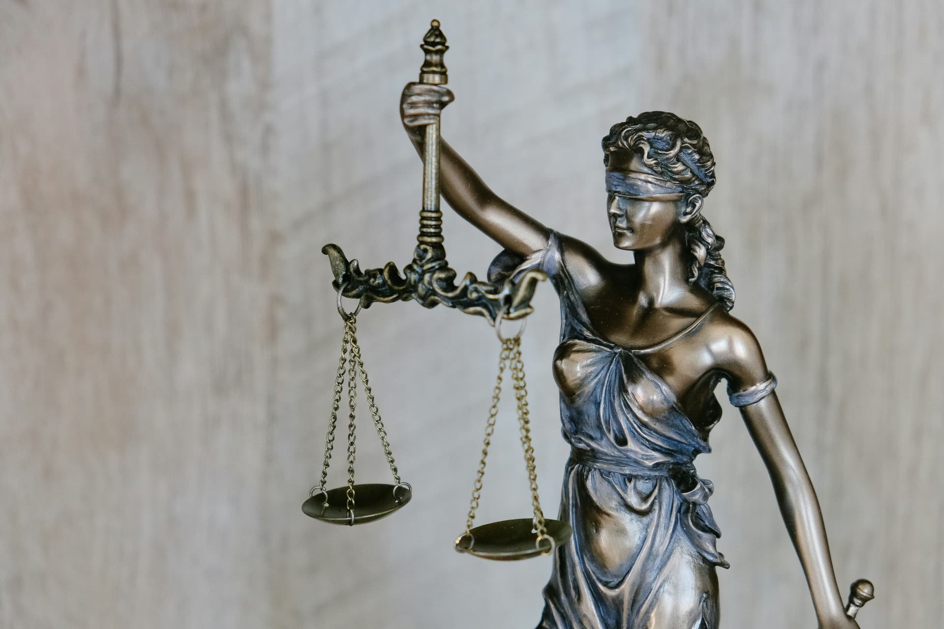Escultura de la justicia
